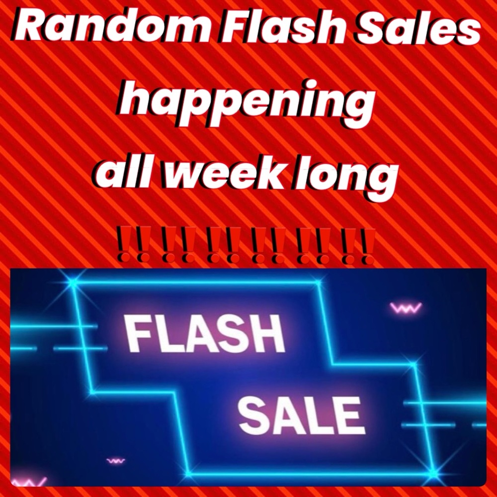 FLASH SALES‼️‼️‼️‼️‼️‼️‼️